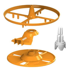 Set compuesto de rueda, tapa, helice y eje para el preparador de biberones Formula Pro Advanced
