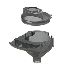 Embudo y tapa de repuesto original para Baby Brezza Formula Pro Advanced